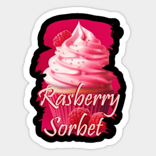 Raspberry Sorbet Sticker